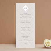 "Winter Birch" - Wedding Programs in Natural by Melanie Severin - Front