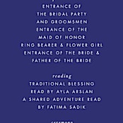"Topkapi" - Wedding Programs in Cobalt by Nazia Hyder - Detail