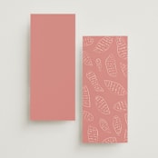 "Phool Bahar" - Wedding Programs in Patta by Creo Study - Back of Card Options