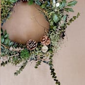 "Holiday Forest Wreath" - Wreaths in multicolorassorted-colors by AlisonJerry
