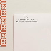 "Address Stamp No. 10" - Address Stamps in gray by Tara Grangroth