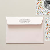 "SELF INKING Holiday Address Stamp No. 8" - Address Stamps in black by Cedar and Grey