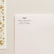 "Holiday Address Stamp No. 3" - Address Stamps in gray by Tara Grangroth