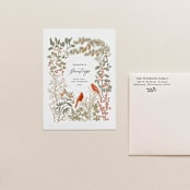 "Holiday Address Stamp No. 10" - Address Stamps in gray by Tara Grangroth