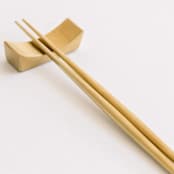 "LUNA CHOPSTICKS // SET IN BRUSHED GOLD" - Wedding Serving and Dining Accessories in gold by borrowed BLU