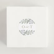 "Wild Flora" - Wedding Favor Stickers in Meadow by Kristen Smith - In use
