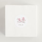 "butter blossoms" - Wedding Favor Stickers in Posie by Phrosné Barwood - In use