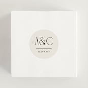 "All Type" - Wedding Favor Stickers in Daydream by Pixel and Hank - In use