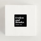 "Make it official" - Wedding Favor Stickers in Panda by Lea Delaveris - In use