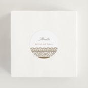 "Gilded Henna" - Wedding Favor Stickers in Lily by Mansi Verma - In use