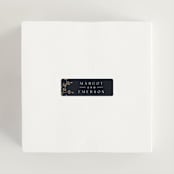 "Beautiful Chuppah" - Wedding Favor Stickers in Midnight by Ana de Sousa - In use