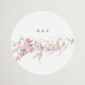 "meadow cross" - Wedding Favor Stickers in Spring by Phrosné Barwood - Front