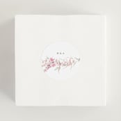 "meadow cross" - Wedding Favor Stickers in Spring by Phrosné Barwood - In use