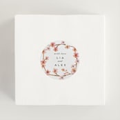 "Love Blossom" - Wedding Favor Stickers in Blush by Petra Kern - In use