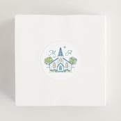 "Going to the Chapel" - Wedding Favor Stickers in Meadow by Paper Sun Studio - In use