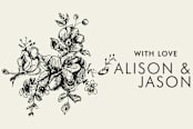 "Elegance Illustrated" - Wedding Favor Stickers in Beige by Phrosné Barwood - In use