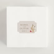 "Disney's Snow White Someday" - Wedding Favor Stickers in Forest Floo by Erin L. Wilson - In use