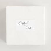 "Macaron" - Wedding Favor Stickers in Snow by Nicoletta Savod - In use