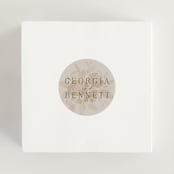 "City Center" - Wedding Favor Stickers in Cotton by Erin L. Wilson - In use