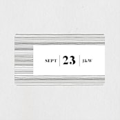 "Nolita" - Wedding Favor Stickers in Silk by Annie Clark - Front