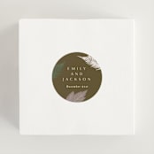 "Autumnal" - Wedding Favor Stickers in Natural by Alethea and Ruth - In use