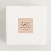 "Martini" - Wedding Favor Stickers in Olive by Pixel and Hank - In use