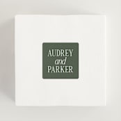 "Highlights" - Wedding Favor Stickers in Forest by Jackie Crawford - In use