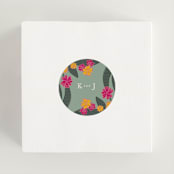 "Phool Bahar" - Wedding Favor Stickers in Patta by Creo Study - In use
