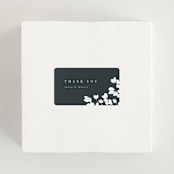 "Loire" - Wedding Favor Stickers in Deep Sea by Kristie Kern - In use