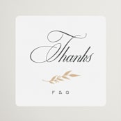 "tompouce" - Wedding Favor Stickers in Diamond by chocomocacino - Front