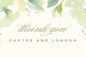 "Southern Garden" - Wedding Favor Stickers in Moss by Lori Wemple - In use