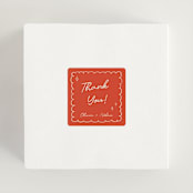 "Party On!" - Wedding Favor Stickers in Sangria Spark by Zove Ahhh - In use
