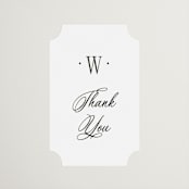 "Dotted Classic" - Wedding Favor Stickers in Hydrangea by Carolyn MacLaren - Front