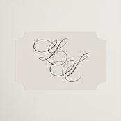 "Old Fashioned" - Wedding Favor Stickers in Night by Ani Somi - Front