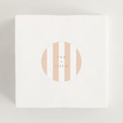 "Boardwalk" - Wedding Favor Stickers in Peach by Baumbirdy - In use