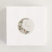 "Jasmine" - Wedding Favor Stickers in Dusk by Susan Moyal - In use