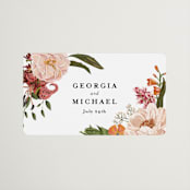 "Harmony" - Wedding Favor Stickers in Summer by Susan Moyal - Front