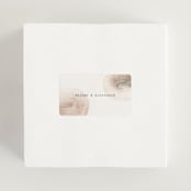 "gentleness" - Wedding Favor Stickers in Sand by Sumak Studio - In use