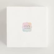 "marshmallow" - Wedding Favor Stickers in Sunrise by Petra Kern - In use