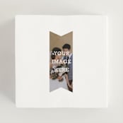 "The Big Picture" - Wedding Favor Stickers in Ivory by Minted - In use
