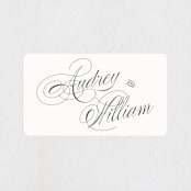 "Flora" - Wedding Favor Stickers in Blush by Nicoletta Savod - Front
