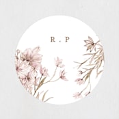 "ring box" - Wedding Favor Stickers in Sunset by Phrosné Barwood - Front