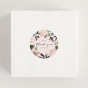 "Ivory Ring" - Wedding Favor Stickers in Blush by Susan Moyal - In use