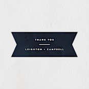"Celestial" - Wedding Favor Stickers in Night Sky by Carly Reed Walker - Front