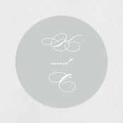 "love drops" - Wedding Favor Stickers in Pale by Phrosné Barwood - Front
