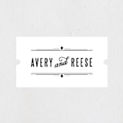 "Framed Deco Elegance" - Wedding Favor Stickers in Classic White by Kelly Schmidt - Front