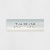 "Grounded in Love" - Wedding Favor Stickers in Porcelain by Nicole Walsh - Front