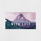 "High" - Wedding Favor Stickers in Agate by Yuliya Evseeva - Front