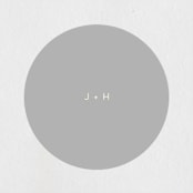 "lili" - Wedding Favor Stickers in Ash by Lori Wemple - Front