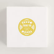 "Pretty Picado" - Wedding Favor Stickers in Sunshine by Jessie Steury - In use